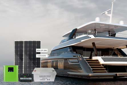 سیستم انرژی خورشیدی برای قایق